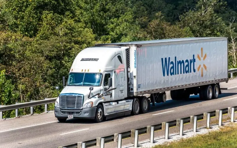 Is There a Walmart in The Netherlands - Photo of a Walmart truck