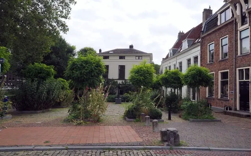 View of the Nijntje Square in Utrecht city