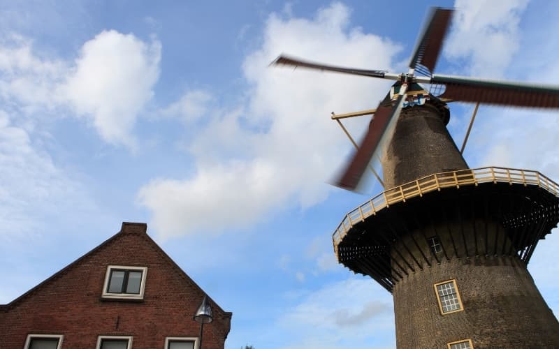 Visit Vlaardingen - The Aeolus windmill in Vlaardingen