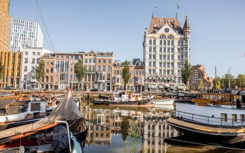 Visiting Rotterdam - Oude Haven