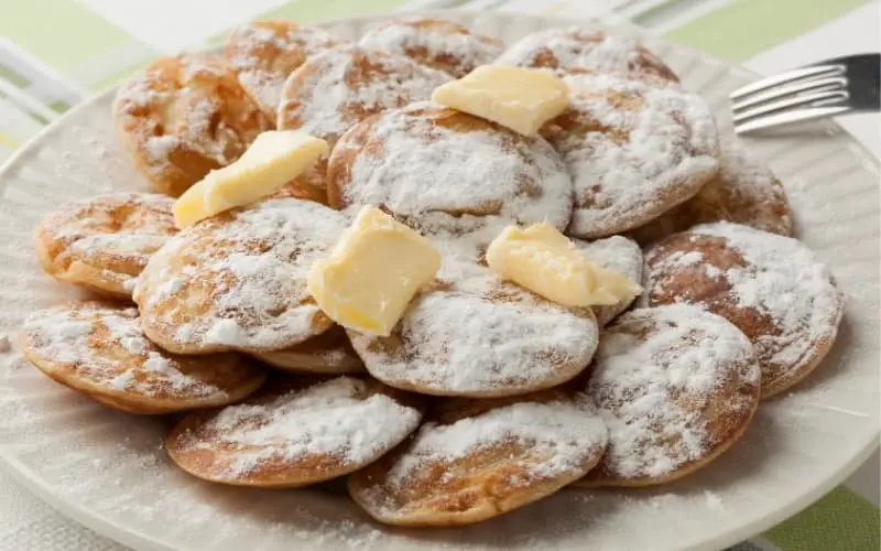 What do the Dutch eat - poffertjes or Dutch mini pancakes