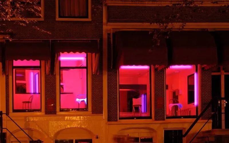 Amsterdam red light district